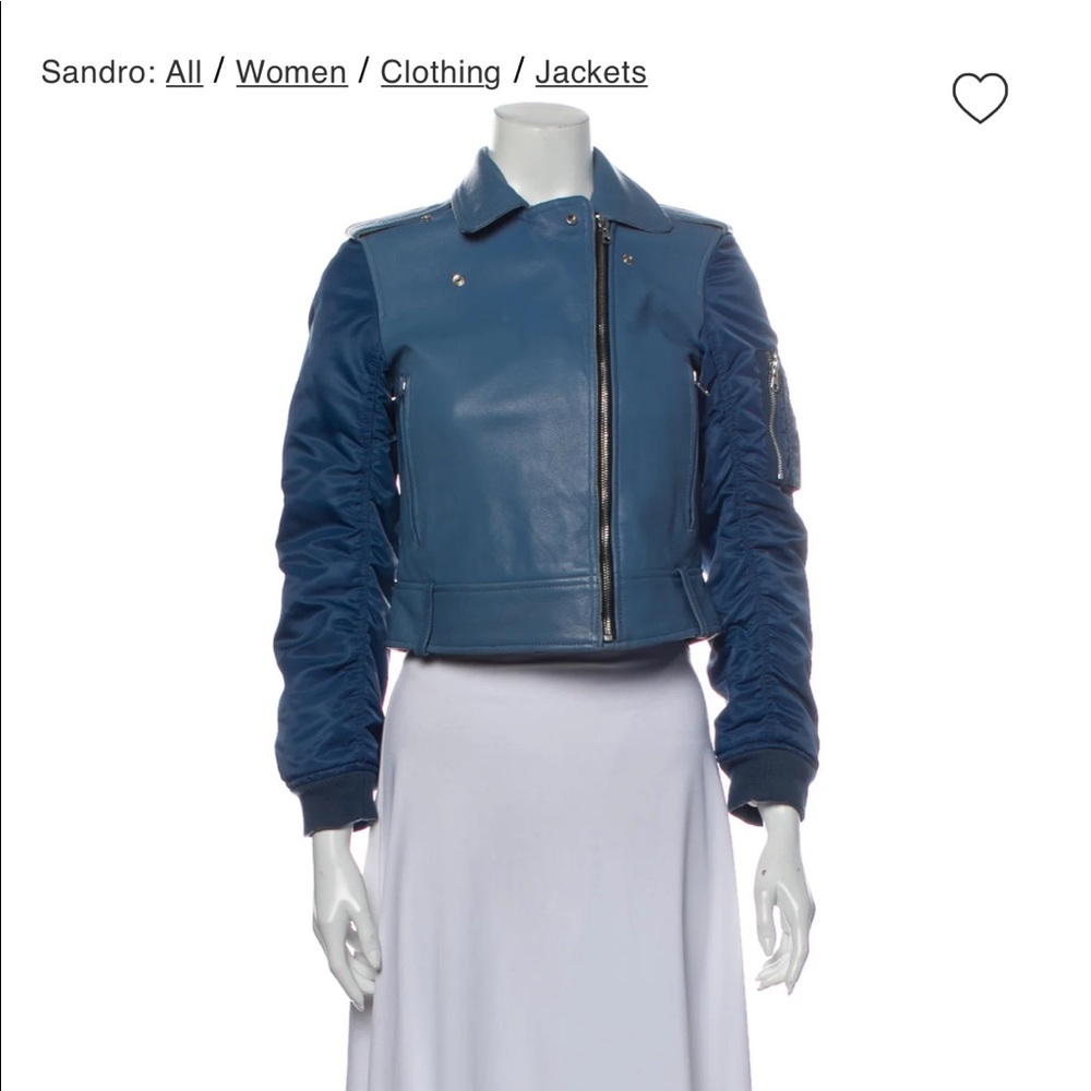 Sandro Leather Jacket - image 4